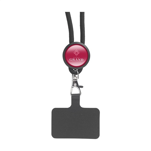 Lace Lanyard GRS RPET 0,5 cm cordelière téléphonique - 13