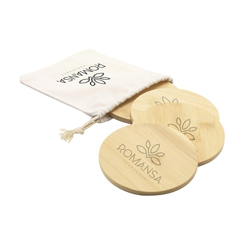 Bamboo Coaster Set sous-verres thumbnail 9
