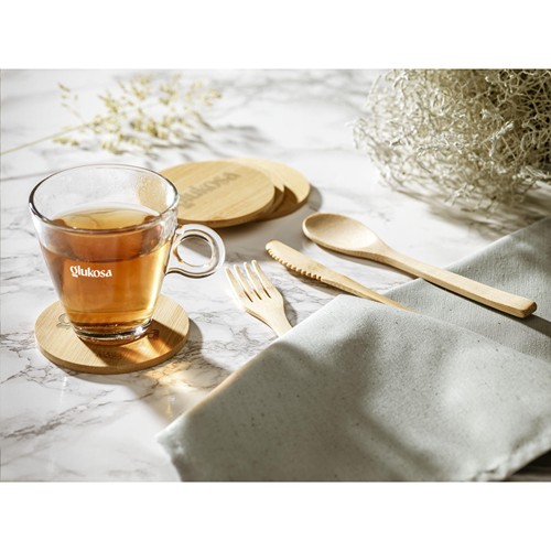 Bamboo Coaster Set sous-verres thumbnail 5