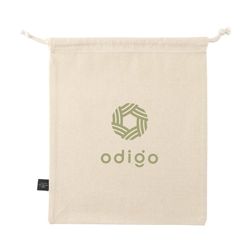 Gift Pouch Naturel GRS Recycled Cotton (150 g/m²) M - 9