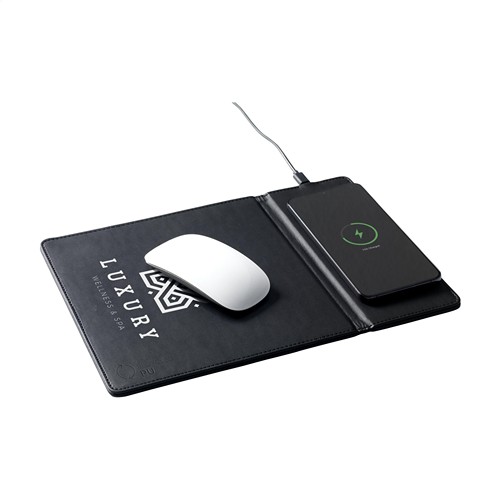 RCS Recycled Wireless Charging Mousepad tapis de thumbnail 10