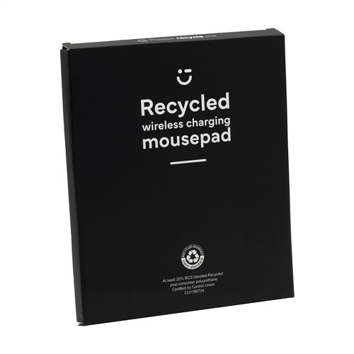 RCS Recycled Wireless Charging Mousepad tapis de thumbnail 12