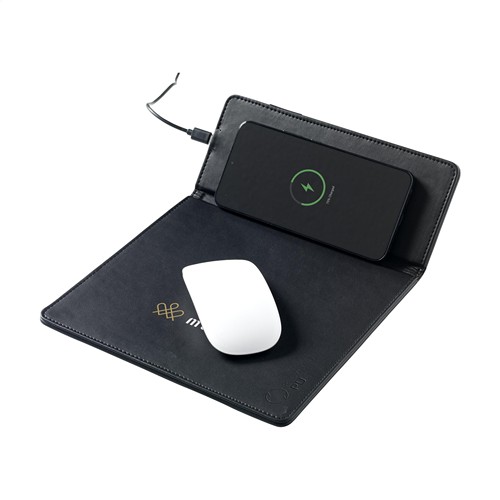 RCS Recycled Wireless Charging Mousepad tapis de thumbnail 4