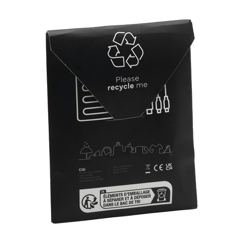 Charging Cable RCS Recycled ABS-TPE câble de charge thumbnail 13