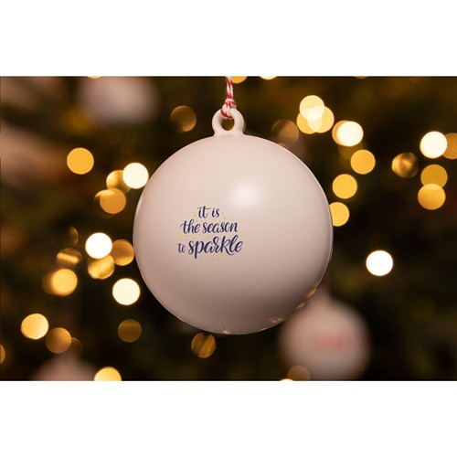 Boule de Noël Ø 7 cm Recycled PP - Made in Europe - 7
