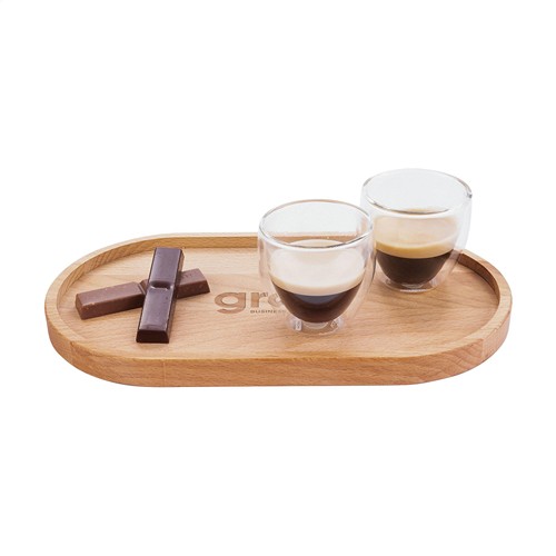Bowls and Dishes - Bois de hêtre - Plateau de Service Ovale 27 cm