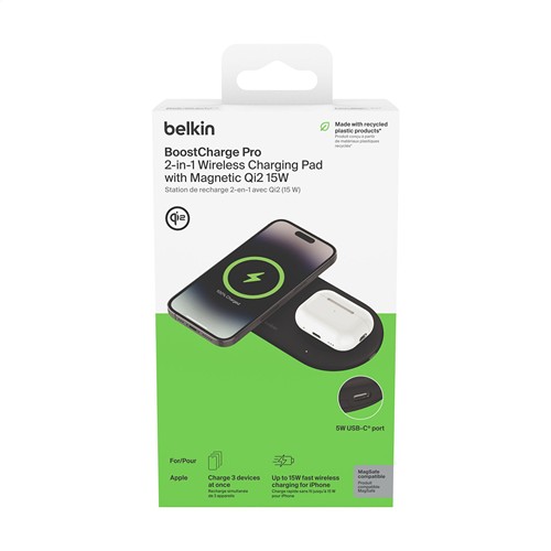 Belkin BoostCharge Pro 2-in-1 Pad EU - 4