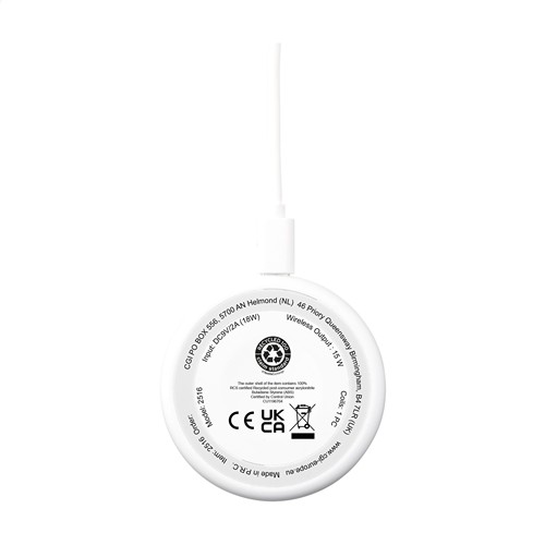 All-in-one RCS Recycled 15W Magnetic Wireless Charger - 16