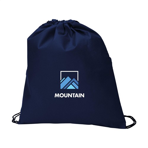 Non-Woven Promobag GRS RPET (80 g/m²) sac à dos - 3