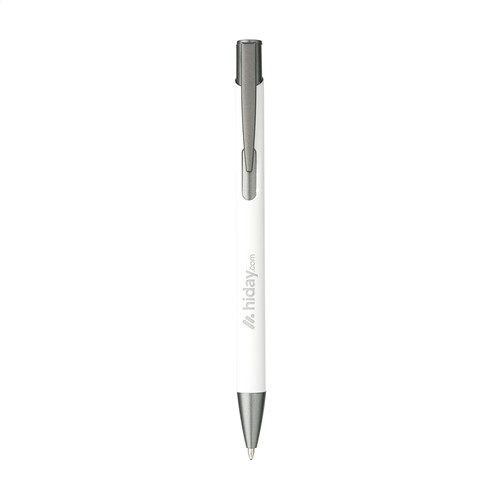 Ebony Soft RCS Recycled Alu SoftTouch stylo - 2