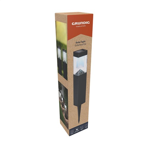 Grundig Solar Square Garden LED-Light Cool White - 12