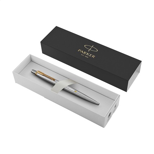 Parker Jotter Stylo recyclé en acier inox - bleu - 8