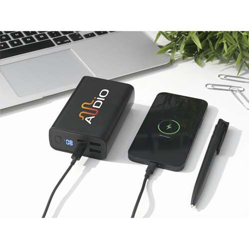 Powerbank RCS Recycled ABS 20000 batterie externe - 5