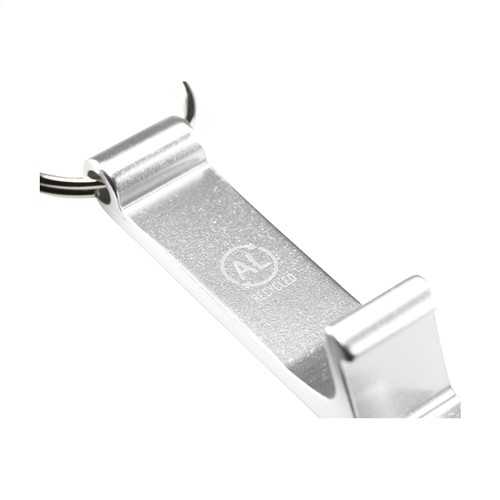 Alu Opener Phone Stand GRS Recycled porte-clés - 4