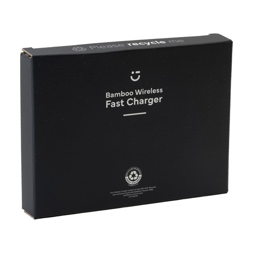 Bamboo 15W Wireless Fast Charger hargeur rapide - 14