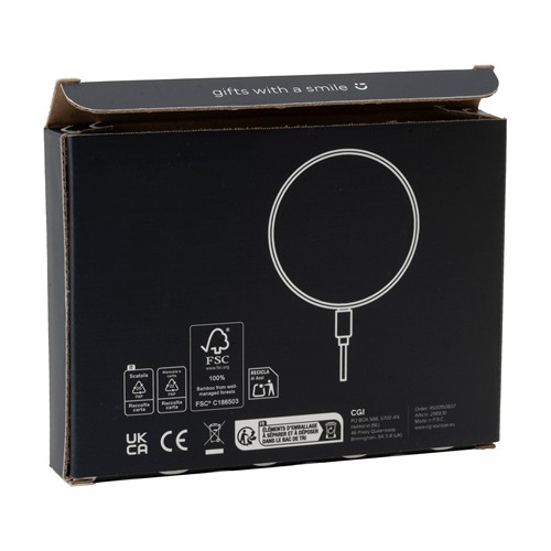 Bamboo 15W Wireless Fast Charger hargeur rapide - 7