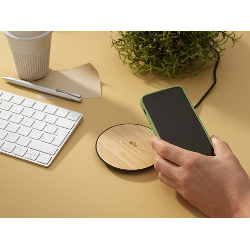 Bamboo 15W Wireless Fast Charger hargeur rapide - 8