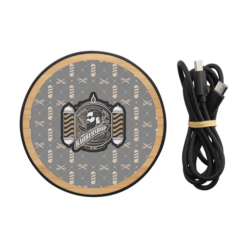 Bamboo 15W Wireless Fast Charger hargeur rapide - 4