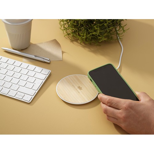 Bamboo 15W Wireless Fast Charger hargeur rapide - 16
