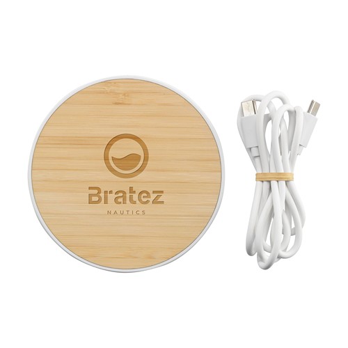 Bamboo 15W Wireless Fast Charger hargeur rapide - 12