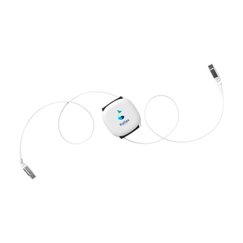 Reelio Retractable RCS R-ABS Charging Cable - 2