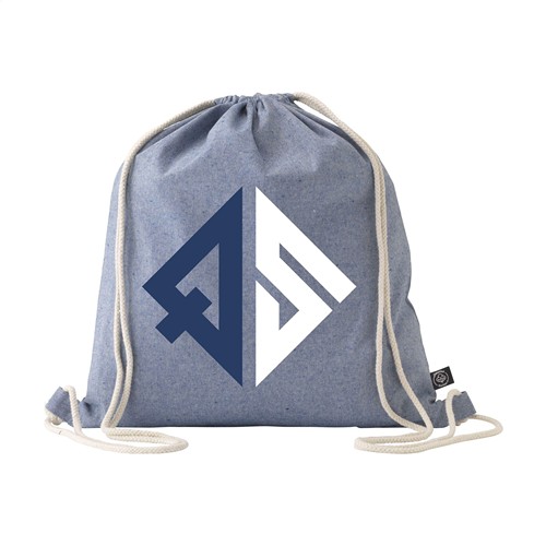 GRS Recycled Cotton PromoBag (180 g/m²) sac à dos - 1