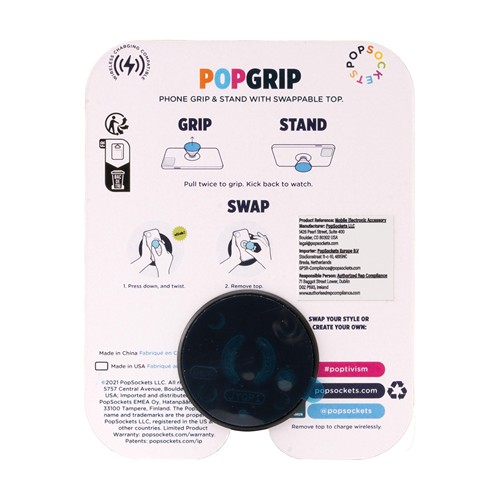 PopSockets® 2.0 PopGrip support pour téléphone