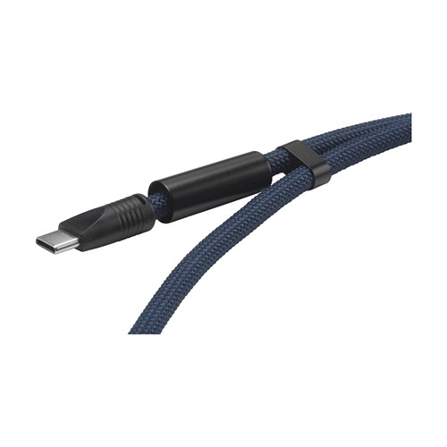 Lanyard 2-in-1 GRS RPET Load & Sync USB Cable - 4