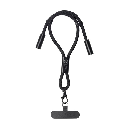 Wrist Lanyard 2-in-1 GRS RPET Load & Sync USB Cable - 1