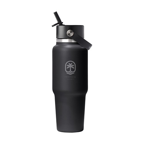 Hydro Flask Wide Mouth Travel Bottle with Flex Straw Cap 946 ml bouteille d'eau - 3