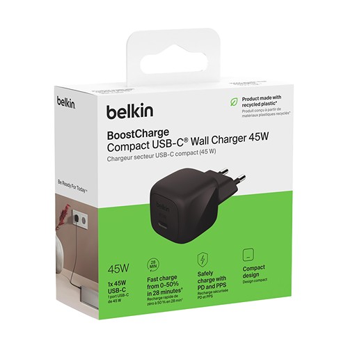 Belkin 45W USB PD Wall Chargeur avec PPS - 11