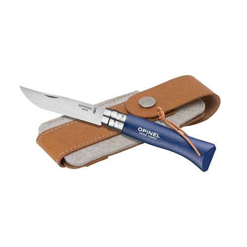 Opinel Colorama No 08 couteau de poche en étui à couteau