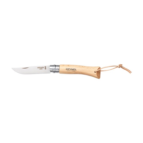 Opinel Inox No 07 couteau de poche en étui à couteau