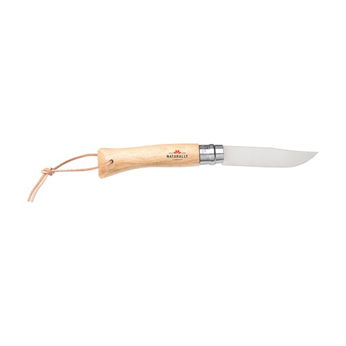Opinel Inox No 07 couteau de poche en étui à couteau