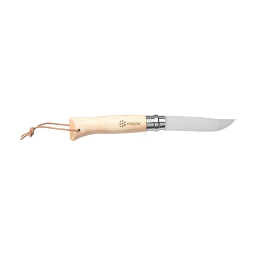 Opinel Inox No 8 couteau de poche en étui à couteau thumbnail 9