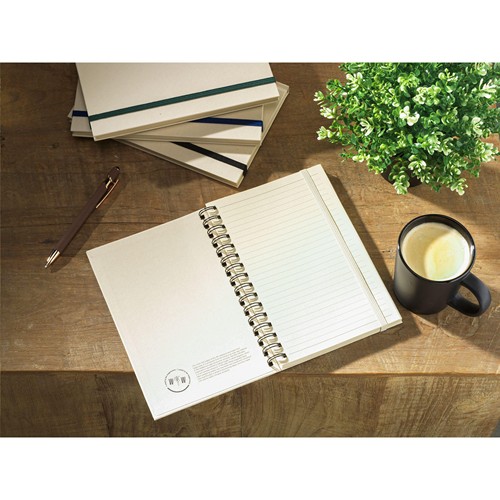 Sugarcane Bagasse Spiral Notebook A5 carnet - 16