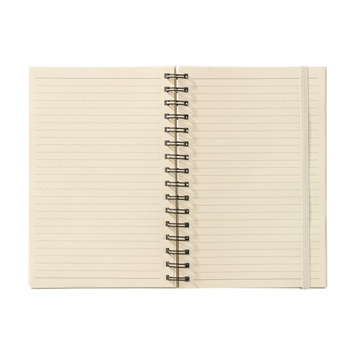 Sugarcane Bagasse Spiral Notebook A5 carnet - 12