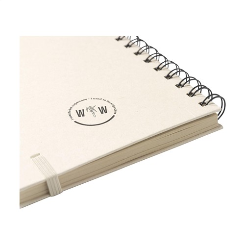 Sugarcane Bagasse Spiral Notebook A5 carnet - 7
