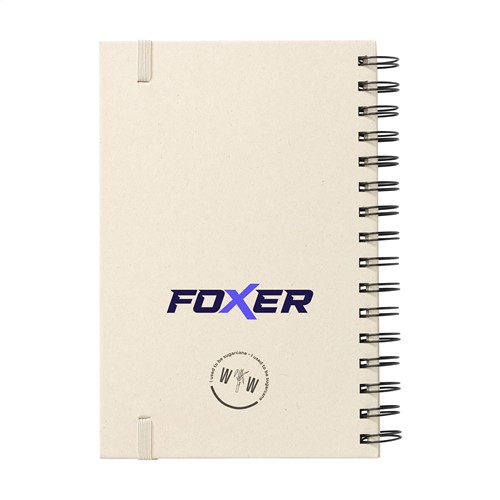 Sugarcane Bagasse Spiral Notebook A5 carnet - 2