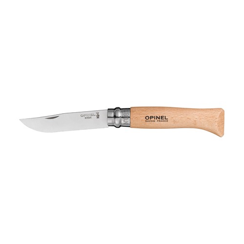 Opinel Inox No 08 couteau de poche en étui à couteau thumbnail 8