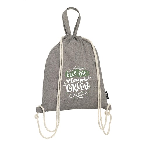GRS Recycled Cotton PromoBag Plus (180 g/m²) sac à dos thumbnail 4
