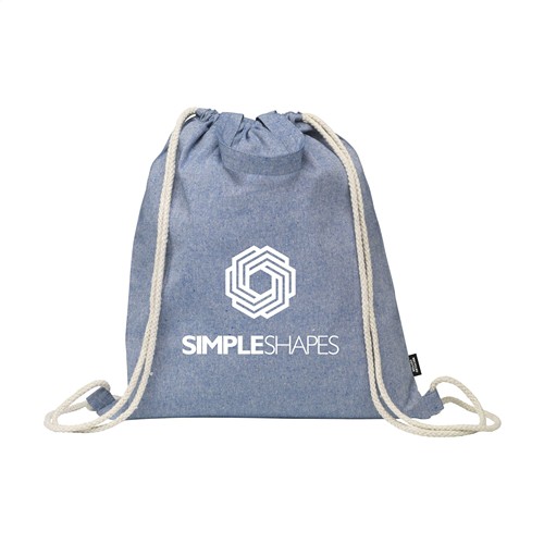 GRS Recycled Cotton PromoBag Plus (180 g/m²) sac à dos - 1