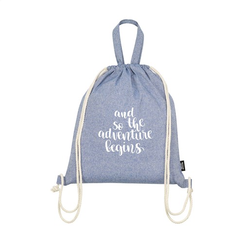 GRS Recycled Cotton PromoBag Plus (180 g/m²) sac à dos - 3