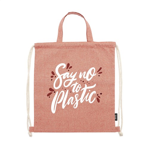 GRS Recycled Cotton PromoBag Plus (180 g/m²) sac à dos - 6