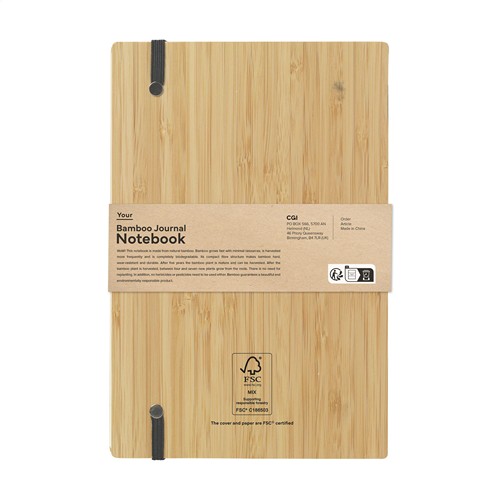 Bamboo Journal Naked Spine Notebook A5 carnet de notes - 10