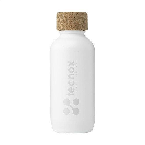 EcoBottle White 650 ml d'origine végétale - fabriquée en EU - 12