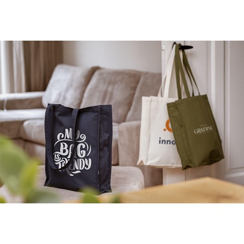 Solid Bag Colour GRS Recycled Canvas (340 g/m²) sac - 5