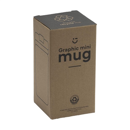 Graphic Mini Mug RCS Recycled Steel 250 ml gobelet iso - 9