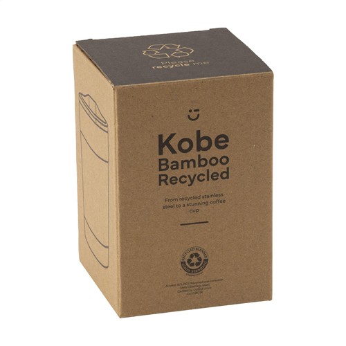Kobe Bamboo RCS Recycled Steel 350 ml mug - 14