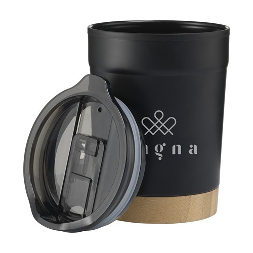 Kobe Bamboo RCS Recycled Steel 350 ml mug - 2